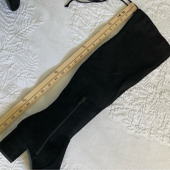 Gianni Bini Black Over the Knee Boots - Picture 9 of 16